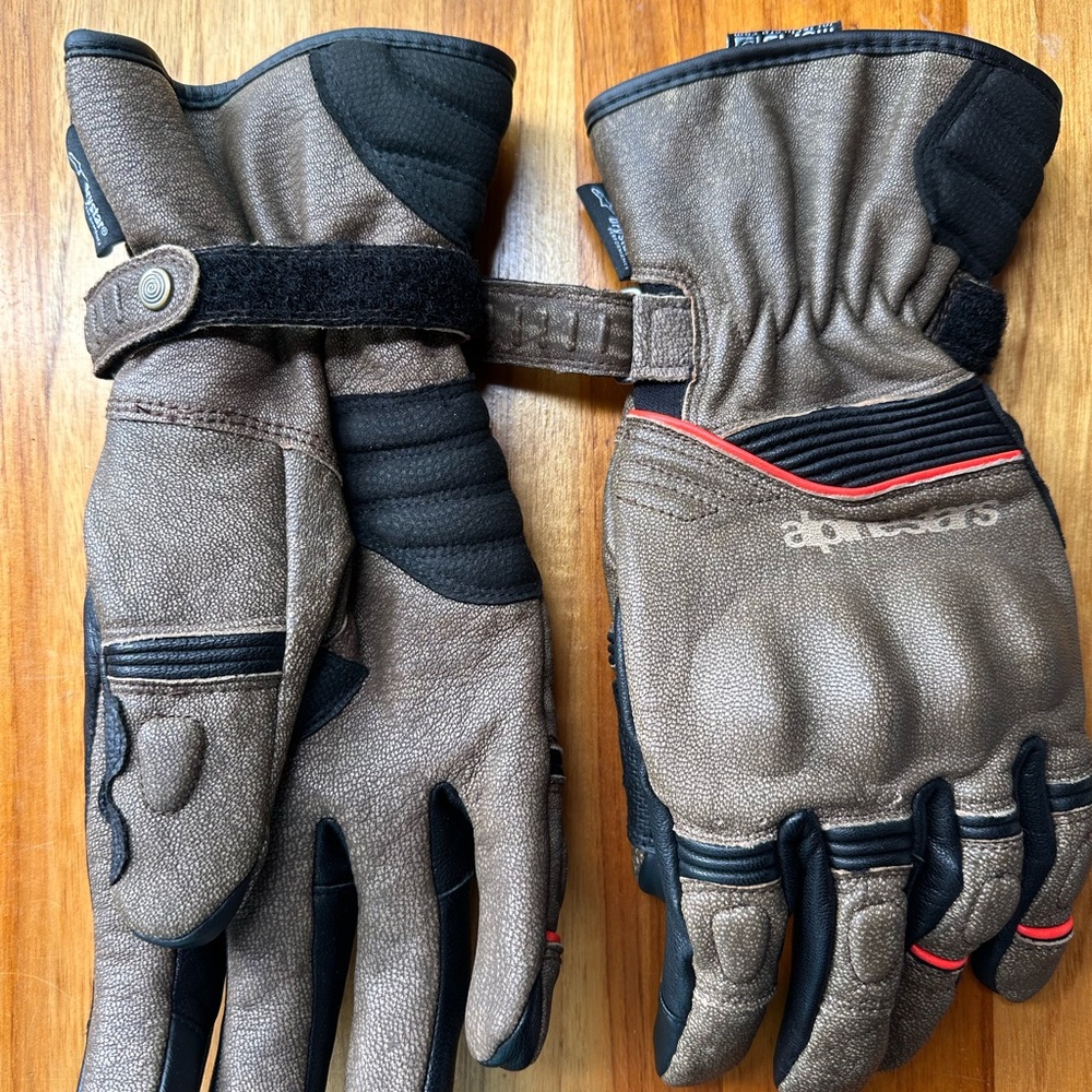 Alpinestars Café Divine Drystar Brown Gloves